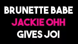 Best Hotel JOI - Sexy Brunette Caught Jerking Off