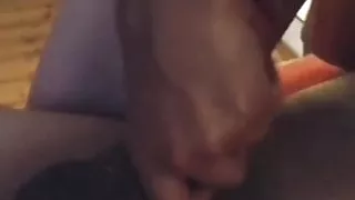 Cock massage with oil