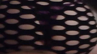 Wifes ass in nets ,fingering and doggie