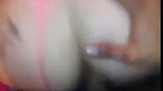 Longue levrette avec le string juste ecarte