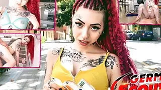 German Scout - Crazy Redhead Teen Pantera Picked Up For A Sex Casting