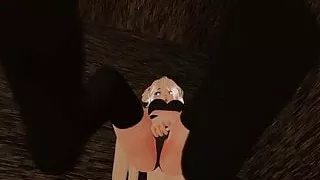 I step and sit on you in vrchat