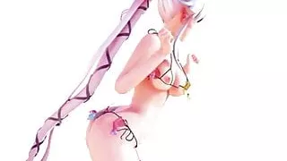 MMD R-18 Yura Bikini Dance
