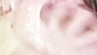 Smokey Gives His Jizz to Leggy Blond