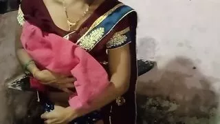 Indian girl in a saree has quick sex with devar