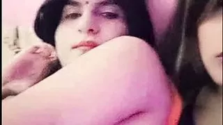 Two Indian shemale live show