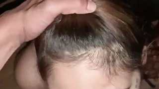 Deep throat  at home 1