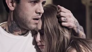 PURE TABOO Stepbrother Catches His Stepsister Fucking Stepdad