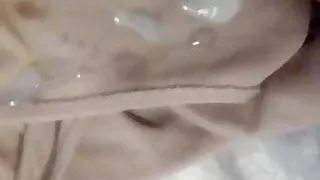 Loads of cum on panties