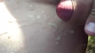 My husband cums on my fucked ass