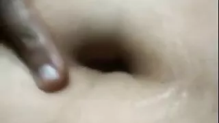 Deep navel fingering