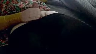 Lauren Is Happy It's Fall! Pantyhose Solo In Bed!