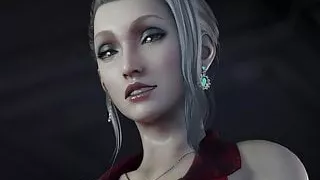 Final Fantasy - Scarlet Teasing Big Cock