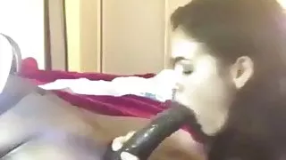 The girl can suck a dick