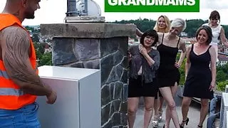 Builder Working on the Biggest Granny Project