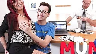 Got Mum - Hot Tattooed Milf Caught Fucking Step-Step Son