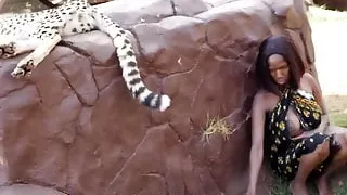 Wtf! Is She Sucking Bbc In Front Of A Lion??