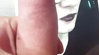 I use my cock on pretty goth pagan not girl