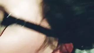 Sexy tattooed Milf orgasms hard