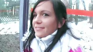 Dildo And Piss Action For Brunette Slut