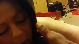 Lady down the street