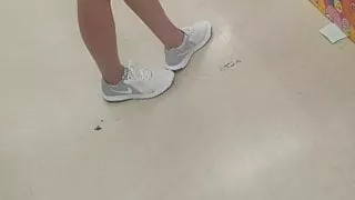 Sexy young milf at Michael's