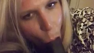 Shemale pornstar Jessica Jasmine sucks and fucks BBC