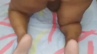 Abuelita latina con una panochota