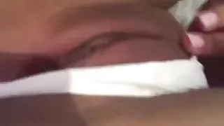 Moroccan girl fingers her pussy