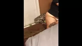 Busty big ass ebony sucks her BBC husband