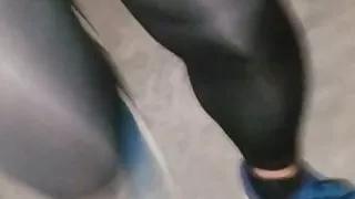 Short walk in tights