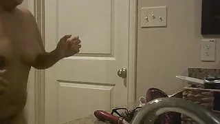 Asian Wife Exercising Giggling Your Ass and Tits