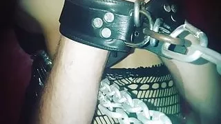 Bondage and feminizacion with anal play