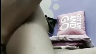 Horny Malay slut cums