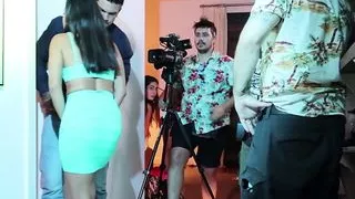 Filming a porno. Behind the scenes of Encerrados