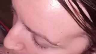 Weiße Mädels lieben Kopf