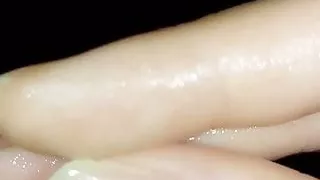 sticky fingers from masturbation