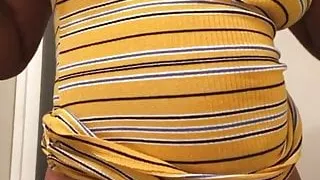 Big black areolas and nipples