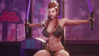 Overwatch Brigitte Workout at the Gym