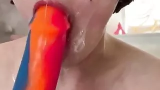 mia calvin ahegao deepthroat