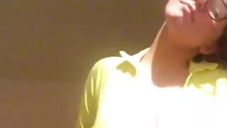 Single BBW Teen Samantha strips for ex-boyfriend on Whatsapp