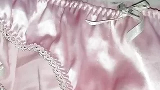 Satin underwear from cousin