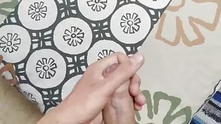 playing with a dick and cumming