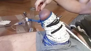 Tightly tied balls and bonger