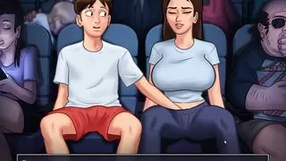 Summertime Saga - Surprise sex with stepsister (PT.24)