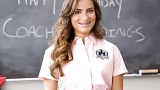 Highschool Teen With Braces Fucked By Coach On His Birthday