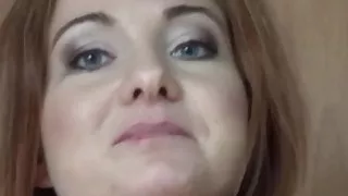 Brunette strips off her clothes just for you