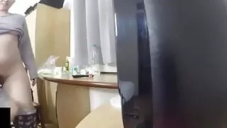 Chick licks her husband