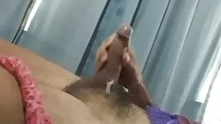 Großer Schwanz, Crossdresser, Sperma, Abspritzen, Niedlicher Sex, Kleid