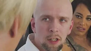 Kristen Kraves pounded hard in front of studs wife